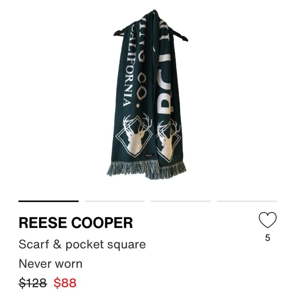 Reese cooper Green Deer Scarf - Picture 5 of 6